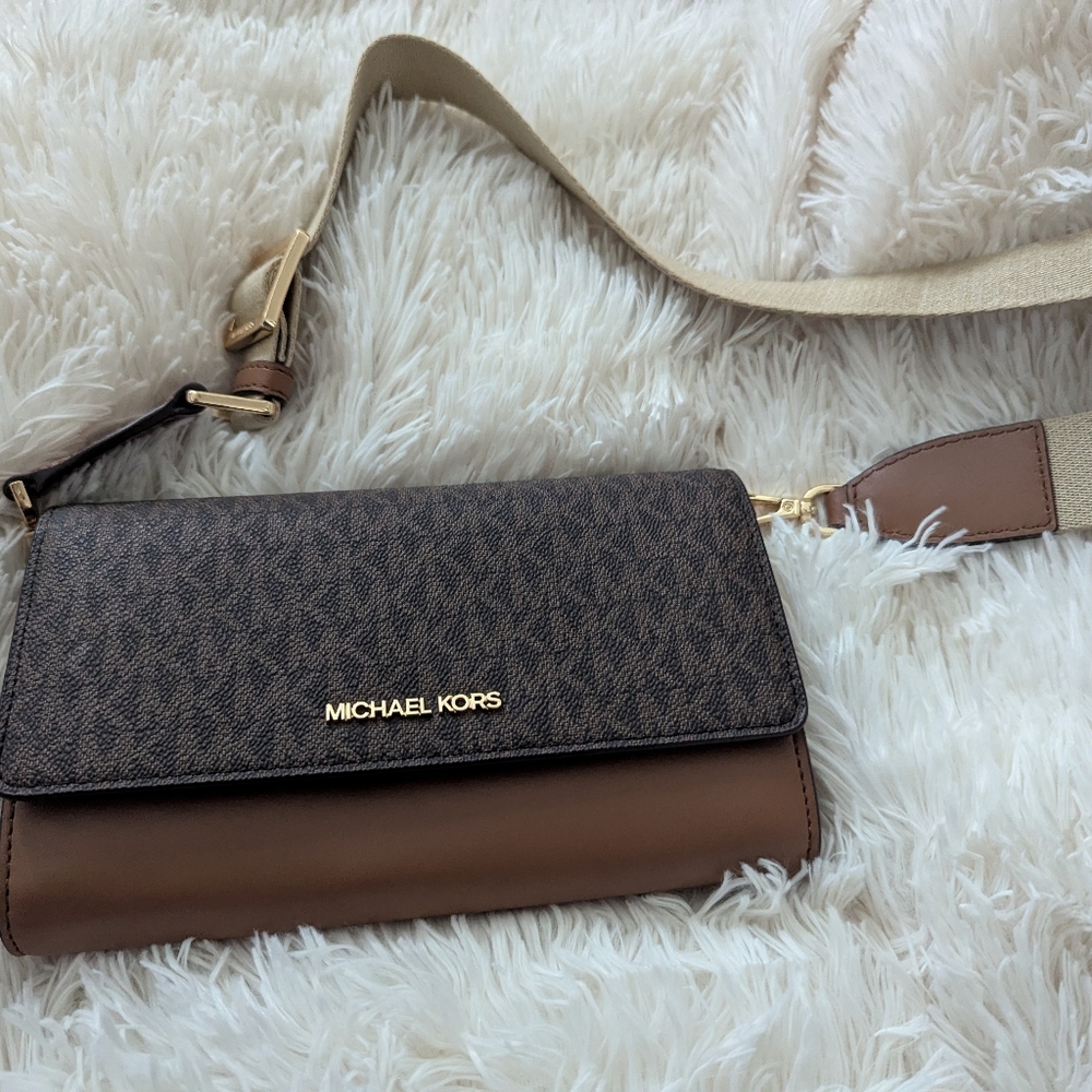 Michael Kors Brown Crossbody Bag